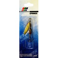 Рибальська блешня, обертова, EOS S0005В, вага 4г, колір GS461001